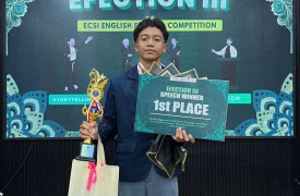 Tuntas! Lawa Berhasil Gaet Juara 1 di Ajang English Speech