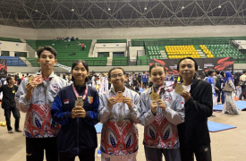 Ukir Prestasi Nasional, Atlet Taekwondo Suksma Tampil Gemilang