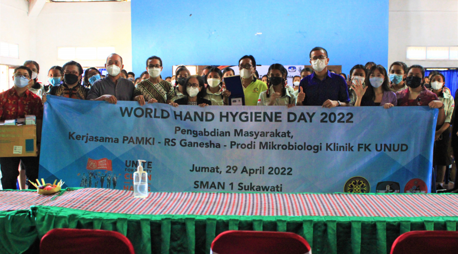 Peringati Hand Hygiene Day, RSU Ganesha & PAMKI Bali Adakan Sosialisasi di Suksma