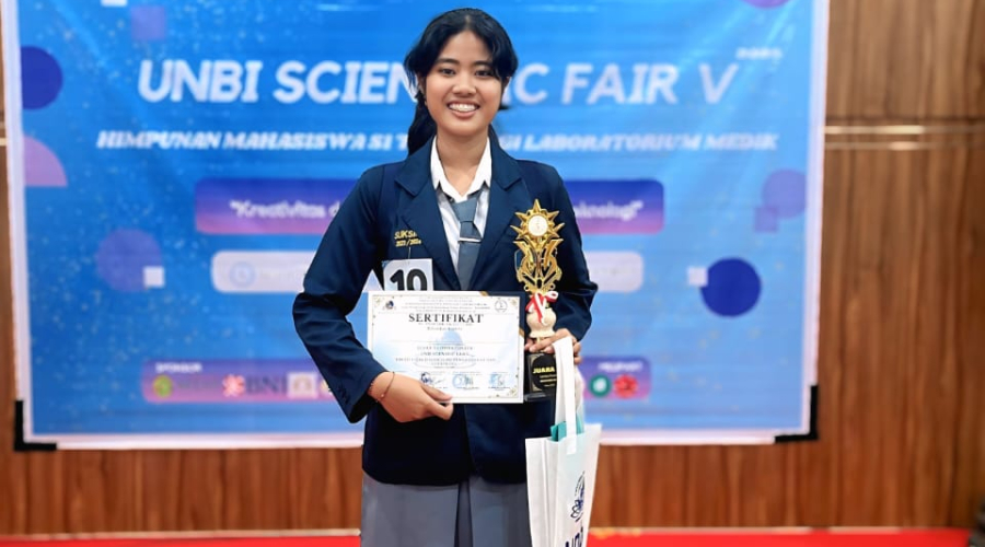 Bangkit berprestasi! Cista Sabet Juara 3 Lomba Poster Tingkat Provinsi