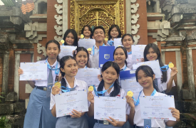 Spektakuler! KRISS Suksma Sukses Bawa Pulang Gold Medal
