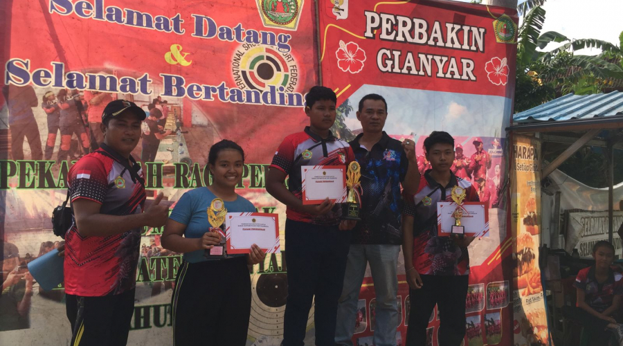 Deepika Berhasil Membidik Juara 3 Cabor Menembak Porjar Kabupaten