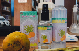 BODY MIST “SERAM”: PRODUK INOVATIF BERBASISKAN FORMULASI MINYAK ATSIRI TANAMAN SERAI DAPUR (Cymbopogon citratus) DAN JERUK SIAM (Citrus nobilis) SEBAGAI UPAYA MENGUSIR NYAMUK