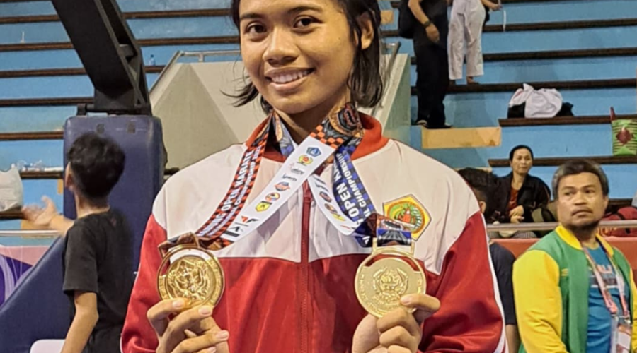 Tanpa Kendala, Gita Raih Juara 1 Karate Tingkat Internasional