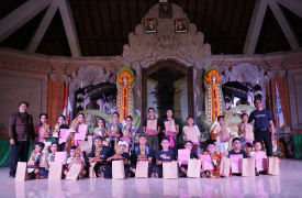 Taksu Bhuana Gemakan Budaya Bali dengan Lomba Tari