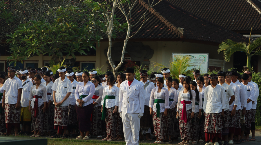 Sambut HUT RI ke-80, Suksma Gelar Upacara Bendera dengan Khidmat