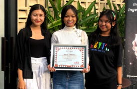 Membanggakan, Shintya dan Tim Raih Juara 3 Lomba Video Kreatif