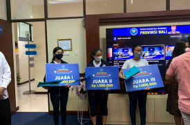 KSPAN SUKSMA Berhasil Meraih 3 Peringkat Teratas dalam Lomba Reels BNNP Bali