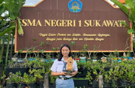 Berani Tampil Sendiri, Siswa Suksma Sabet Prestasi Lomba Monolog