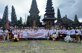 Menjelang Ujian Sekolah, Siswa/i Kelas XII Melaksanakan Kegiatan Tirta Yatra