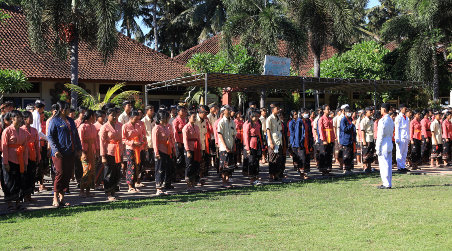 Minimnya Persiapan Tak Halangi Semangat Upacara Bela Negara