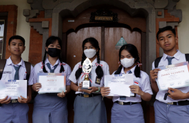 “Perdana Ikuti Lomba Mural, Tim Suksma Raup Juara 2 & Favorit”