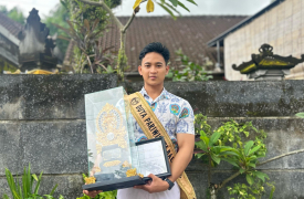 Bawa Kebanggaan, Diva Sabet Gelar Duta Pariwisata Bali