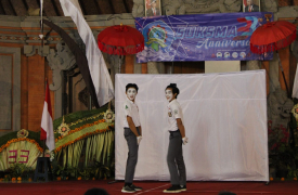Edukatif dan Kreatif: Penampilan Jungut Sari Teater untuk Ulang Tahun SUKSMA
