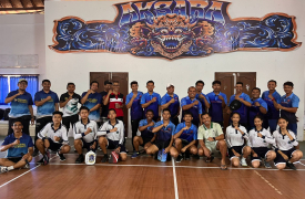 Jalin Silahturahmi melalui Pickleball Suksma vs Smanda Singaraja