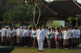 Sambut HUT RI ke-80, Suksma Gelar Upacara Bendera dengan Khidmat