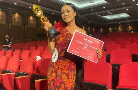Setelah Vakum 3 Tahun, Thaly Kembali dengan Raih Juara 1 Lomba Menyanyi Tingkat SMP/SMA se-Bali