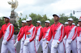 GJC Suksma Hentakkan Kaki, Alun-alun Gianyar Bergemuruh 