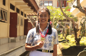 Taru, Altet Cantik Suksma Menangkan Kejuaraan Pencak Silat