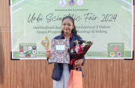 Isi Waktu Luang, Dian Kantongi Juara Pertama Lomba Video Edukasi