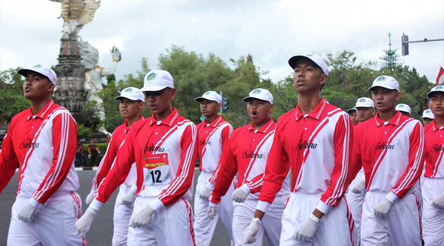 GJC Suksma Hentakkan Kaki, Alun-alun Gianyar Bergemuruh 