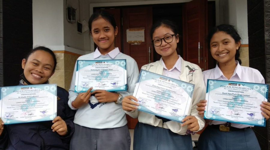 Hebat! KSPAN SUKSMA Berhasil Menjuarai Lomba Debat Bahasa Indonesia Di STMIK STIKOM Indonesia