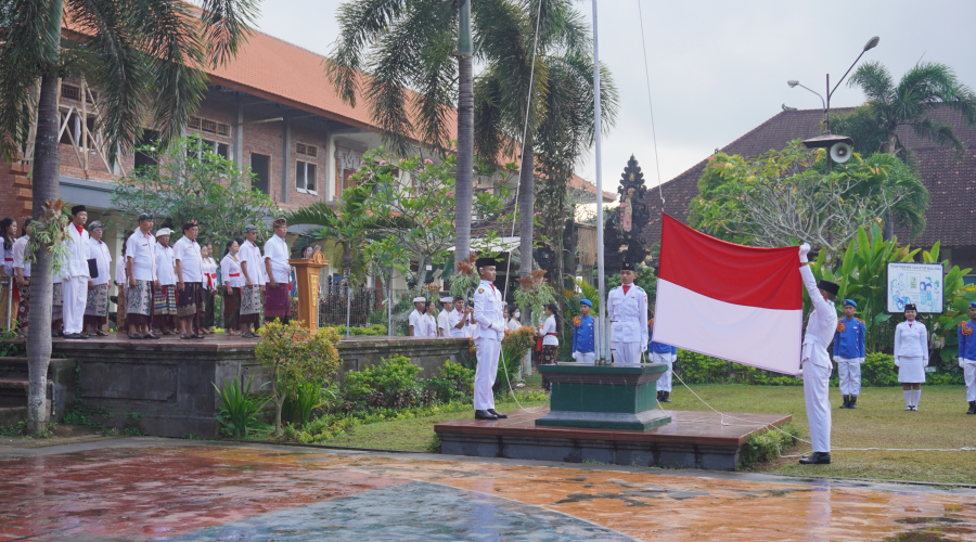  Peringatan Lahirnya Pancasila Dilaksanakan Meski Sempat Terhalang Hujan